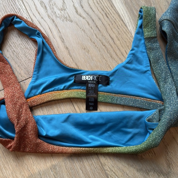 Beach Riot Metallic Bikini Set - Picture 5 of 6